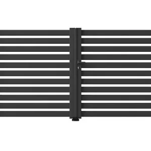 Pas Cher Portail battant 2 vantaux en aluminum otis 3500x1600mm ELSEALU