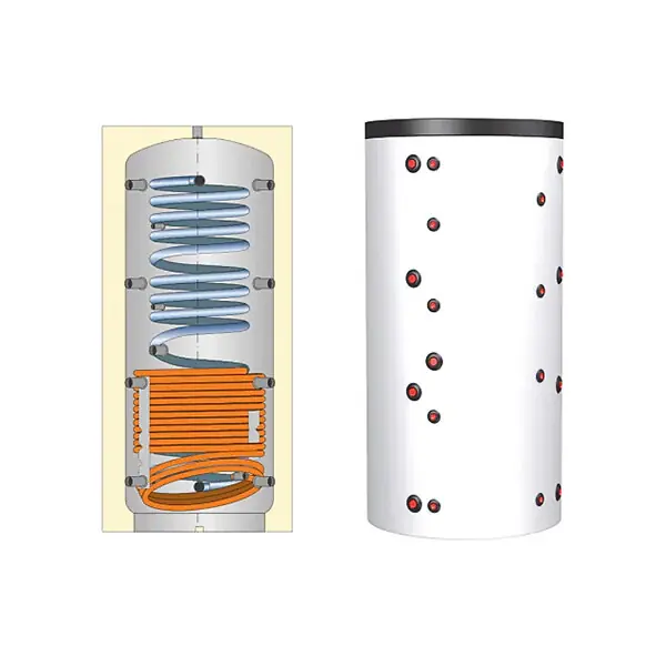 Ballon combiné 200 L 1 échangeur acier - THERMADOR - BSE021STHE Certifié