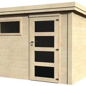 Produit De Marque Abri de jardin Bois Paco - L.300xP.305cm DECOR ET JARDIN