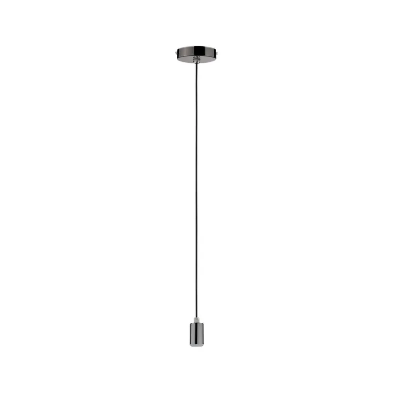Acheter En Ligne Suspension noir métal IP44 60W E27 LARUS PAULMANN