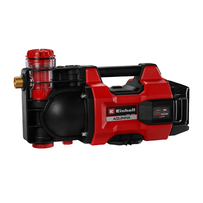 Pompe de surface eau claire à batterie 18V Aquinna 18/30 Led avec Starter Kit EINHELL Prix Réduit
