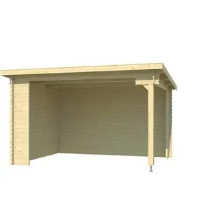 Meilleur Prix Abri bois Buffalo 380 - L.380xP.275cm LASITAMAJA