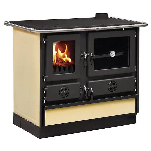 Cuisinière à bois Magnum Thermo MBS en fonte bouilleur sortie côté droit - INTERSTOVES Commande En Gros
