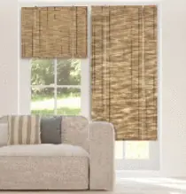 Store enrouleur ombrage naturel Morel l.90 x H.180 cm Petit Prix