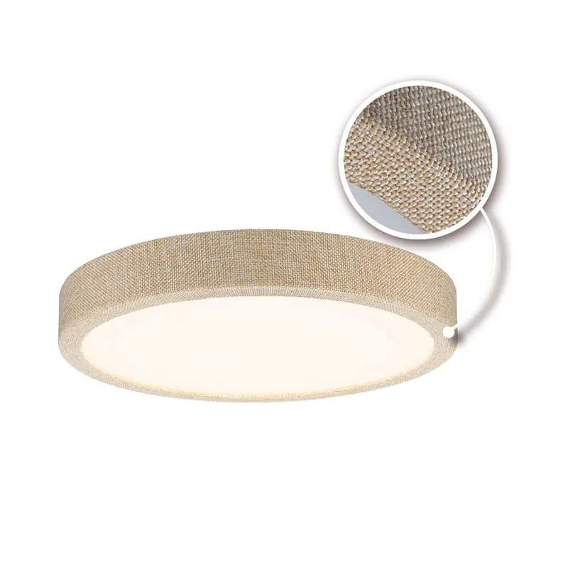 Commander Maintenant Plafonnier LED rond beige 300mm 3000k 15W IP44 COSARA PAULMANN