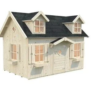 Meilleur Choix Cabane de jeux enfants en bois Marie - L.320xP.222xH.234cm PALMAKO