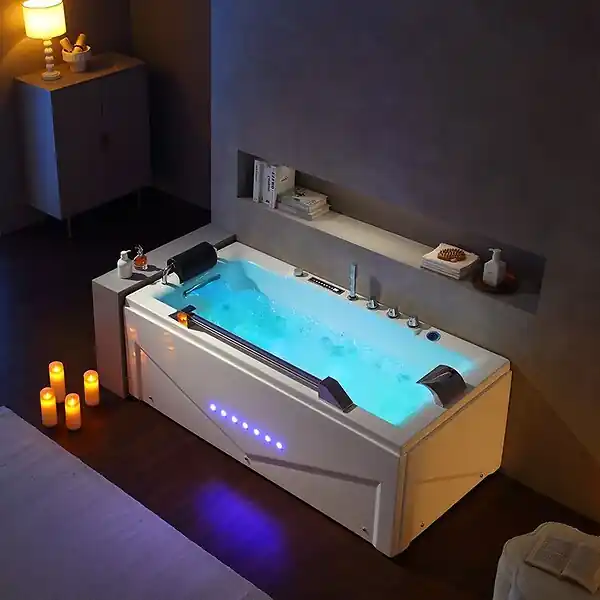 Solde Baignoire balnéo D-Cleveland 46 jets Whirlpool DISTRIBAIN