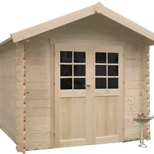 Expédition Rapide Abri de jardin Bois LANNION - L.298xH.239,2xP.298cm SOLID