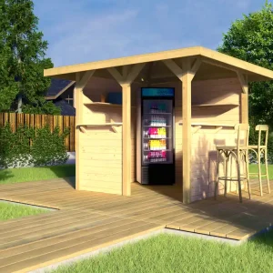 Commander Maintenant Tonnelle - 657 T.1 avec parois - 263 x 120 cm Livraison gratuite domicile WEKA