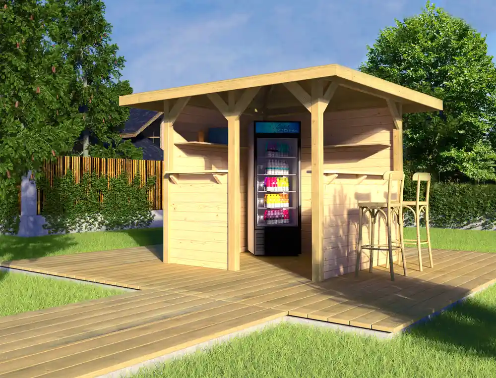 Commander Maintenant Tonnelle - 657 T.1 avec parois - 263 x 120 cm Livraison gratuite domicile WEKA