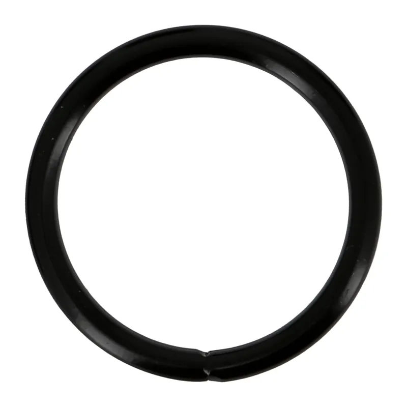 Anneaux en métal diam 42 mm Finition Noir brillant par 10 - MOBOIS Prix Choc