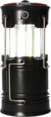 Lanterne de camping rechargeable 200 lumens lumière du jour 6500K noir - ARLUX Meilleur Choix
