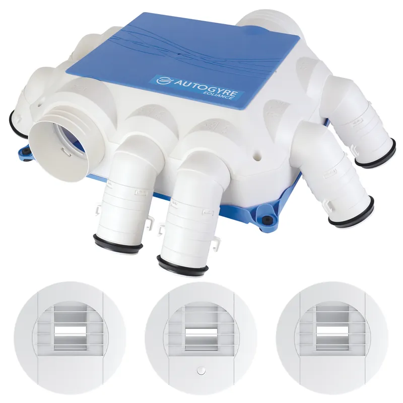 Vente Directe VMC simple flux VENTILIS hygroréglable très basse consommation AUTOGYRE