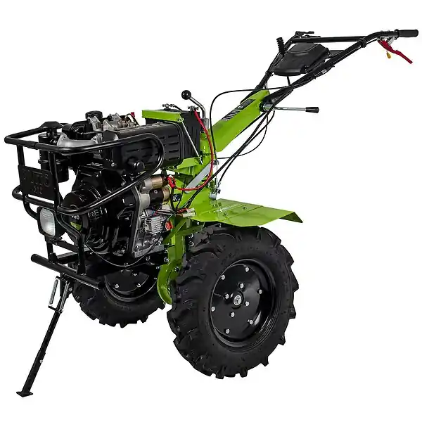 Motoculteur thermique diesel 12CV 4T Transmission directe Fraises et Butteur double VITO Must-Have