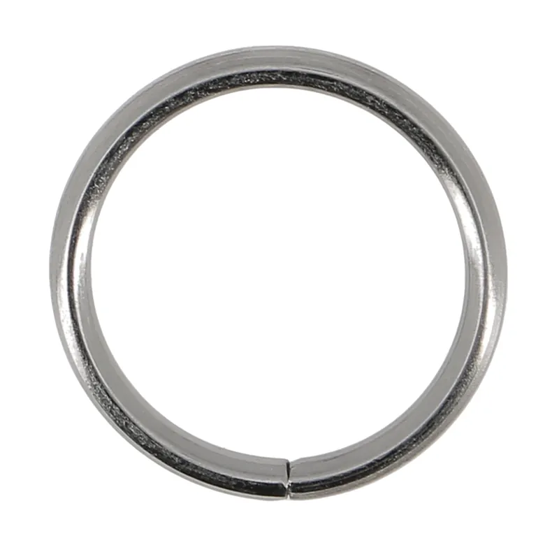 Jusqu'à Épuisement Des Stocks Anneaux en métal diam 42 mm Finition Chrome par 10 - MOBOIS