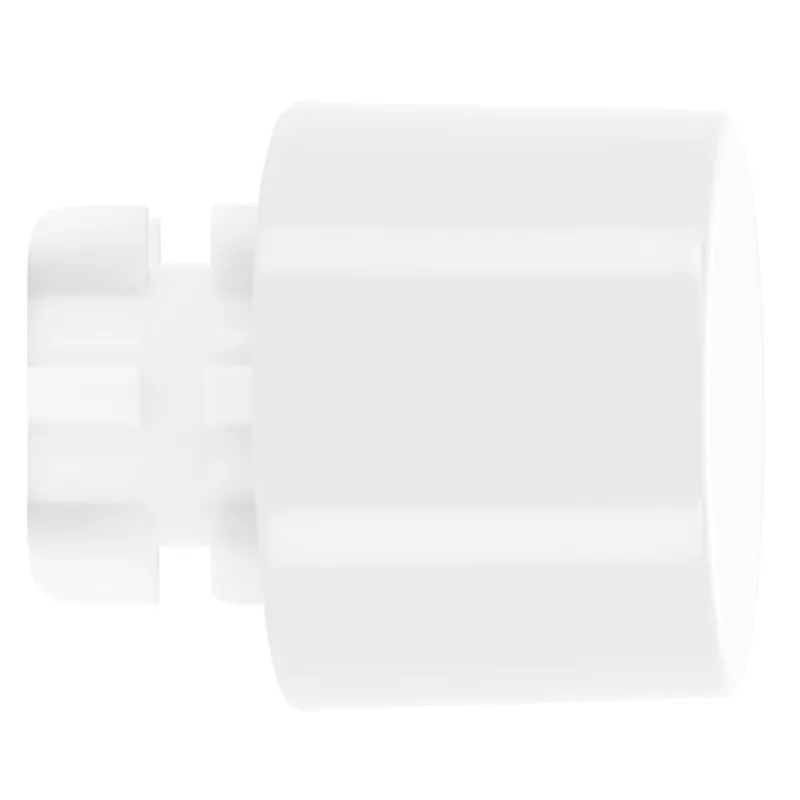 Commande En Gros Embout déco bouchon en métal diam 20 mm Finition Blanc brillant par 2 - MOBOIS