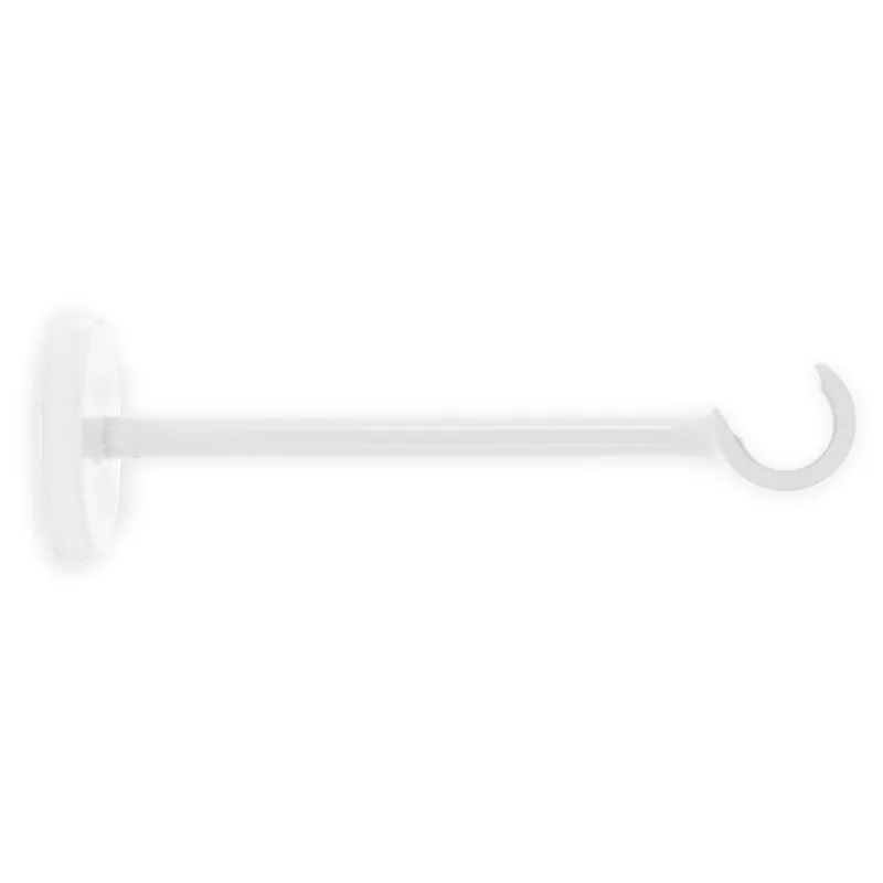 Retour Gratuit Support ouvert en métal diam 20 mm Finition Blanc brillant par 2 - MOBOIS