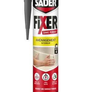 Satisfait Ou Remboursé Colle Fixer sans percer aménagement intérieur 360 g SADER