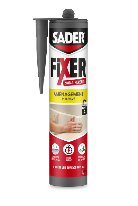 Satisfait Ou Remboursé Colle Fixer sans percer aménagement intérieur 360 g SADER