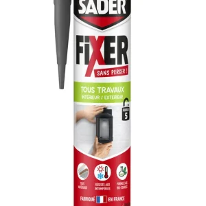 Paiement Sécurisé Colle Fixer sans percer tous travaux 445 g SADER