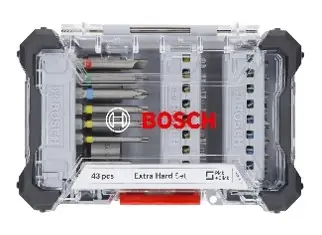 Accessoires pour perçage et vissage 43 pièces - BOSCH Satisfait Ou Remboursé