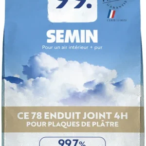 Prix Réduit Enduit bande joint Semin99 5 kg - SEMIN