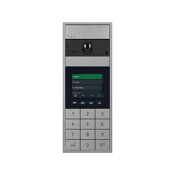 Platine en saillie avec module répertoire. couleurs. 3.5" + module clavier ULTRA - COMELIT - UT8091S COMELIT IMMOTEC Dernière Chance