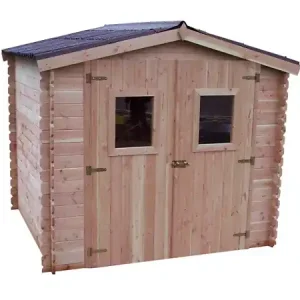 Achat Immédiat Abri de jardin bois Douglas Dublin - L.245xP.217xH.220cm HABRITA