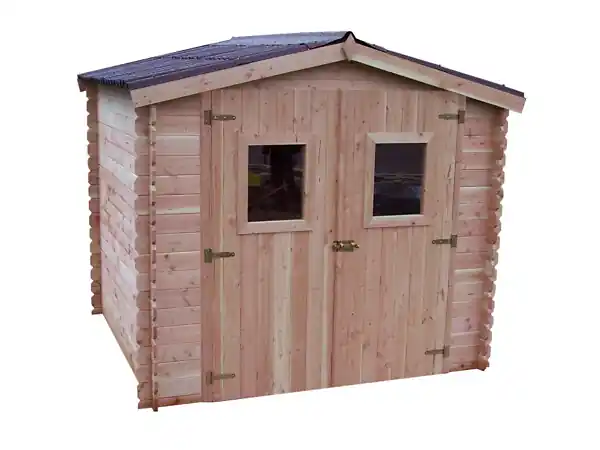 Achat Immédiat Abri de jardin bois Douglas Dublin - L.245xP.217xH.220cm HABRITA