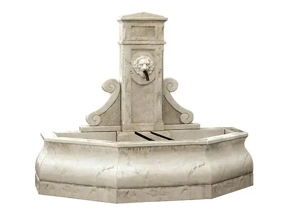Remise Fontaine "Fontainebleau" - 1.98 x 1.06 x 1.64 m HABITAT ET JARDIN
