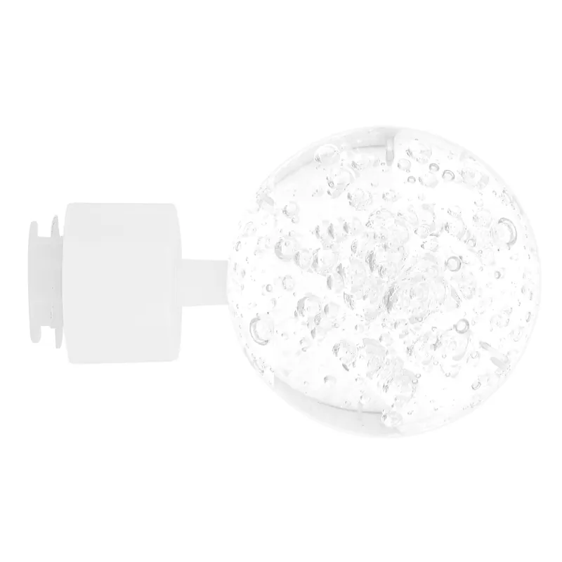 Offre Du Jour Embout déco boule en métal diam 28 mm Finition Blanc mat - MOBOIS