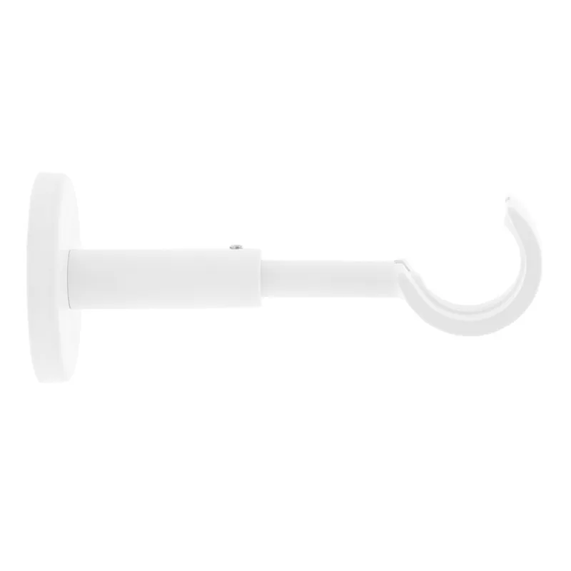 Acheter En Ligne Support ouvert extensible en métal diam 28 mm Finition Blanc mat - MOBOIS