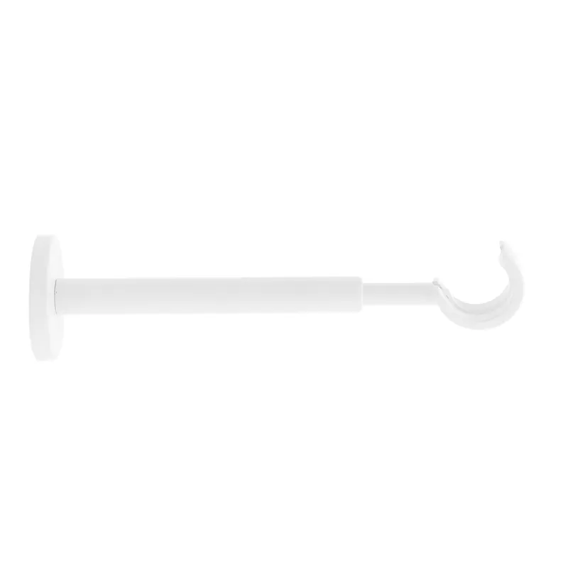 Pas Cher Support ouvert extensible en métal diam 28 mm Finition Blanc mat - MOBOIS