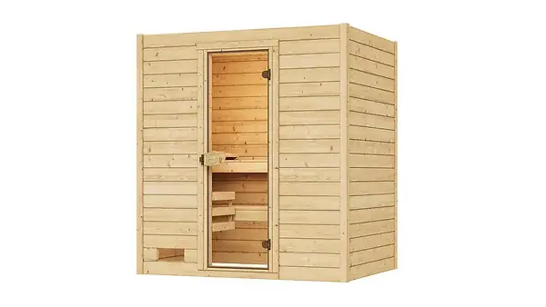 Sauna d‘intérieur bois VALIDA 2 GT - L.189xH.203.4xP.139cm WEKA Acheter Direct