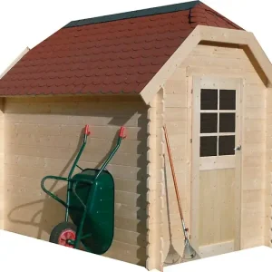 Abri de jardin Galway en bois - L.237xl.301xH.263cm SOLID Usine Directe