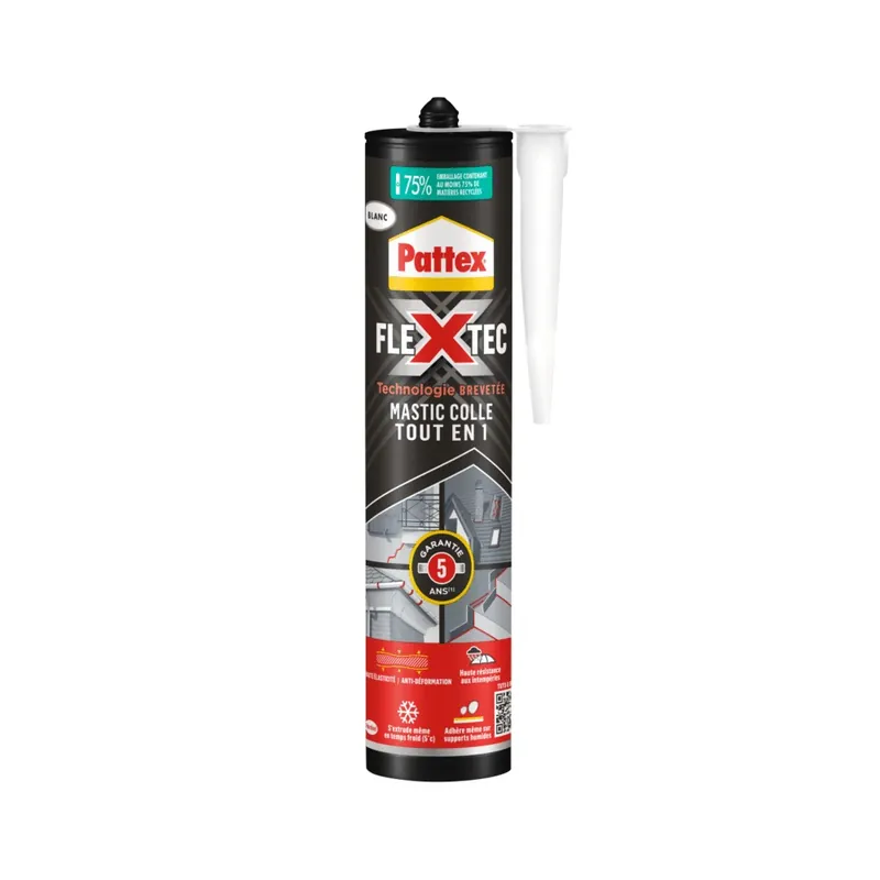 Colle de fixation Flextec 389 g PATTEX Pas Cher