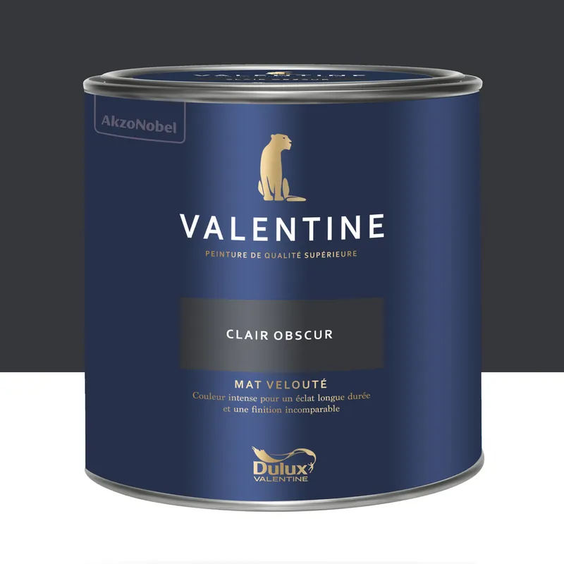 Réduction Peinture Valentine Mat Velouté Clair Obscur 2 L - DULUX VALENTINE