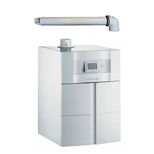 Vente Flash Chaudière Gaz Sol Condensation Twineo EGC 25kW De Dietrich chauffage seul complète (Avec Ventouse)