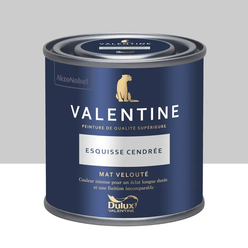 Commander Maintenant Peinture Valentine Mat Velouté Esquisse Cendrée 0,125 L - DULUX VALENTINE