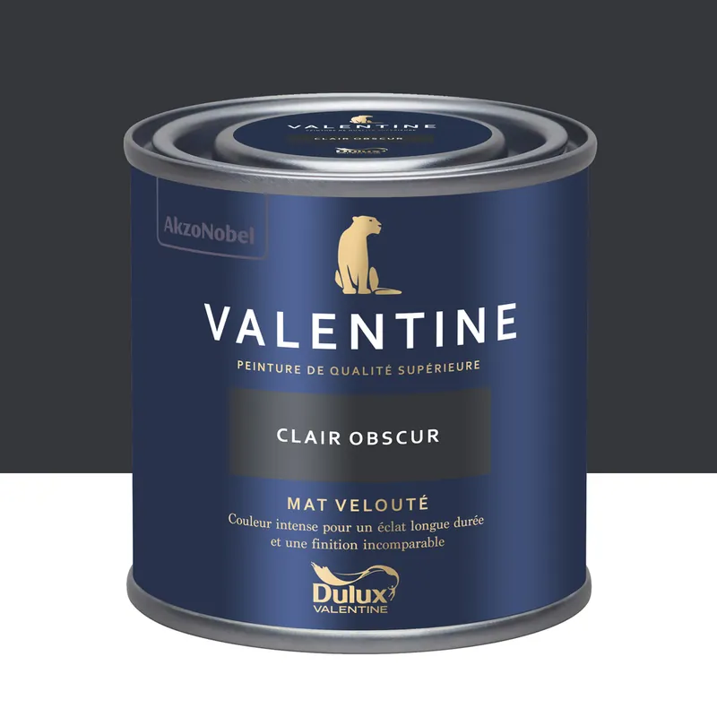 Peinture Valentine Mat Velouté Clair Obscur 0,125 L - DULUX VALENTINE Meilleur Prix