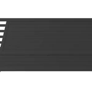 Portail coulissant Cleo - 7016STR - L.3750xH.1634mm ELSEALU Offre Exclusive