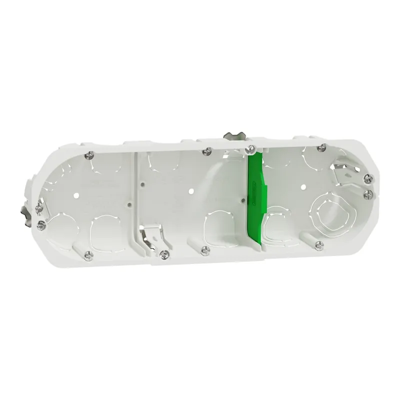 Top Vente Boite d‘encastrement 3 postes 67x40mm IP20 pour Multimatériaux - Multifix Schneider Electric