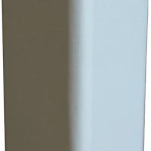 Jonction angle sortant pour profilé de finition 100 mm laqué gris aluminium JOUPLAST Satisfait Ou Remboursé