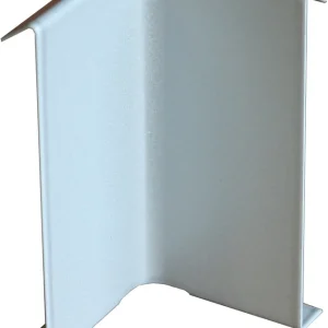 Offre Exclusive Jonction angle rentrant pour profilé de finition 70 mm laqué gris aluminium JOUPLAST
