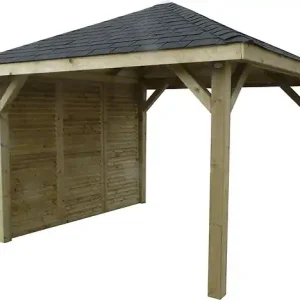Populaire Kiosque en bois - 347x347cm SOLID