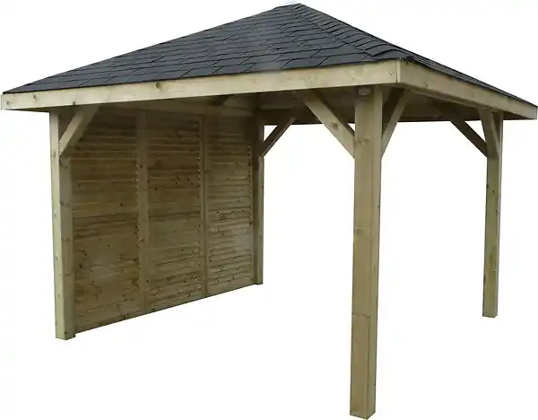 Populaire Kiosque en bois - 347x347cm SOLID
