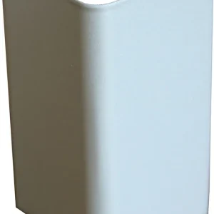 Jonction angle sortant pour profilé de finition 70 mm laqué gris aluminium JOUPLAST Offre Exclusive