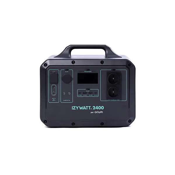Station électrique portable LFP Izywatt 2400 - Orium Dernier Modèle