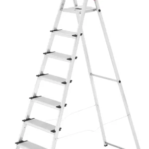 Jusqu'à Épuisement Des Stocks Escabeau XXL 8 marches aluminium HAILO