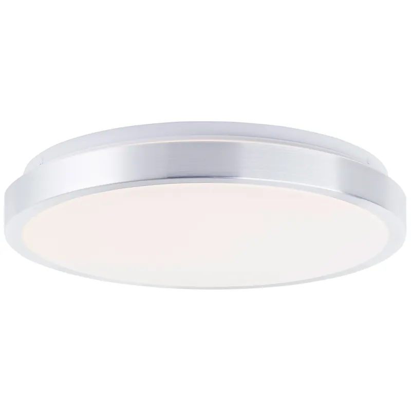 Plafonnier LED intégrée Livius rond blanc Ø33cm 2400 lumens BRELIGHT Commander Vite
